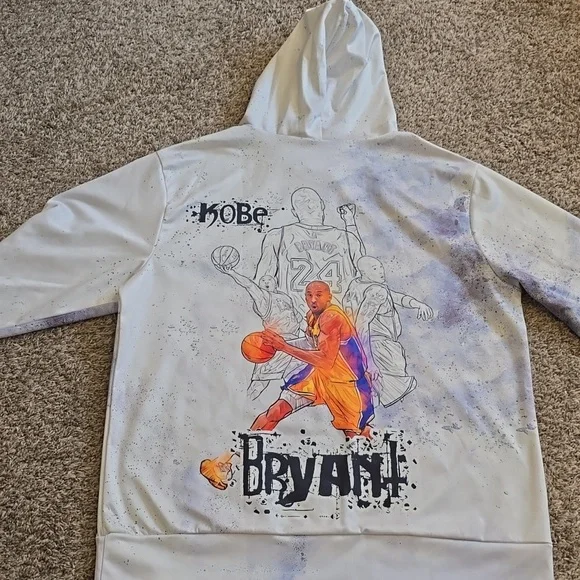 Kobe Bryant LA Lakers Basketball Hoodie - Picture 5 of 7